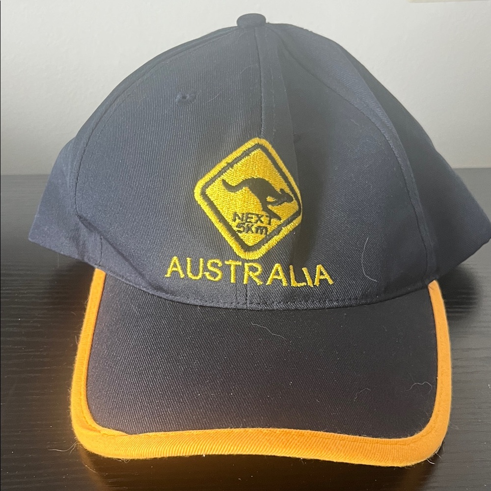 Australia Cap - Navy and Yellow